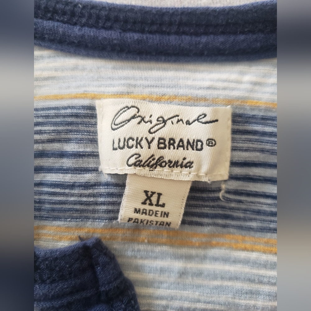 Lucky Brand striped henley - Picture 4 of 7
